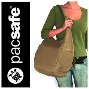 Pacsafe CitySafe Hobo Shoulder Bag Tote